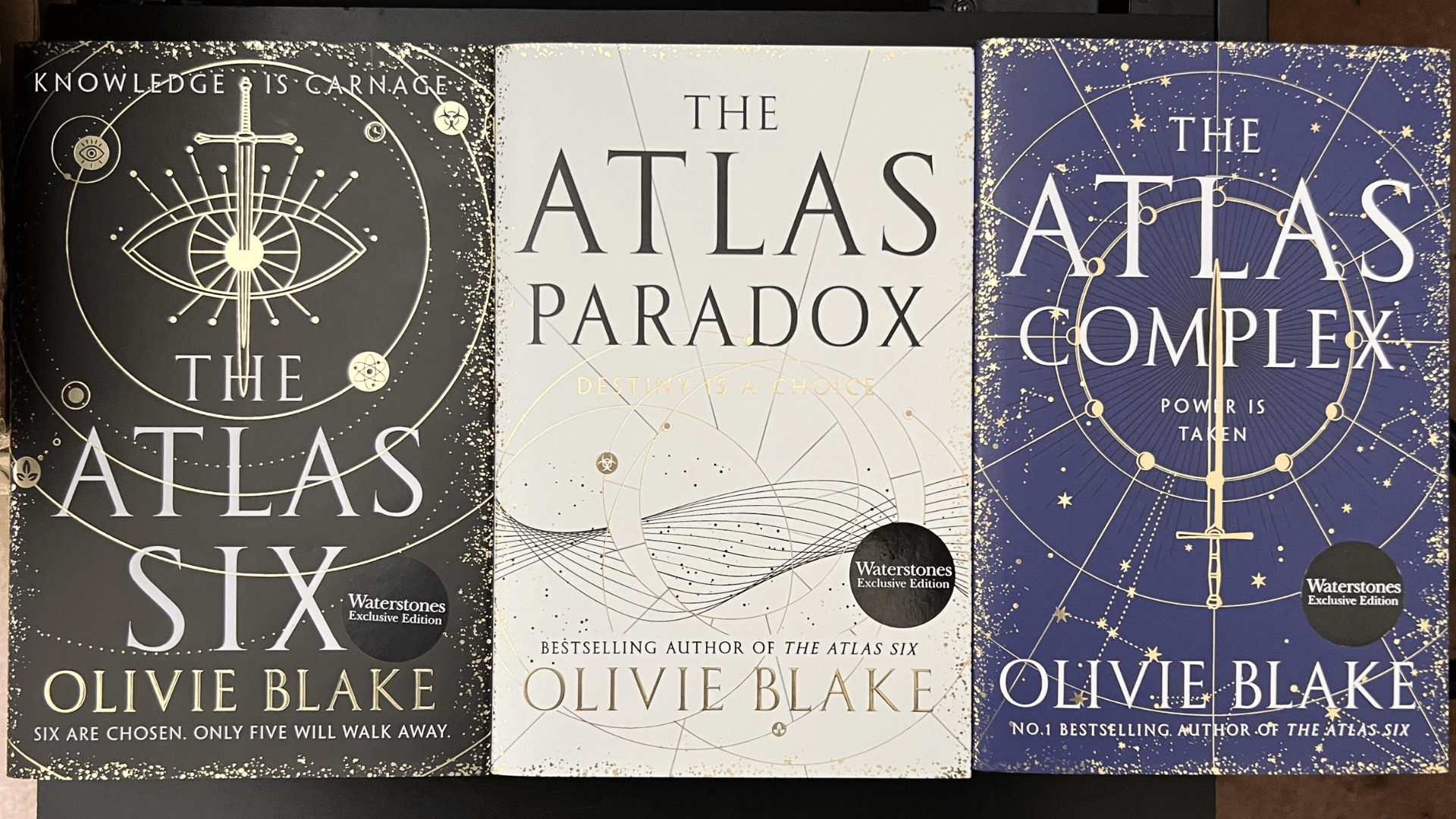 Series Information for The Atlas Six by Olivie Blake