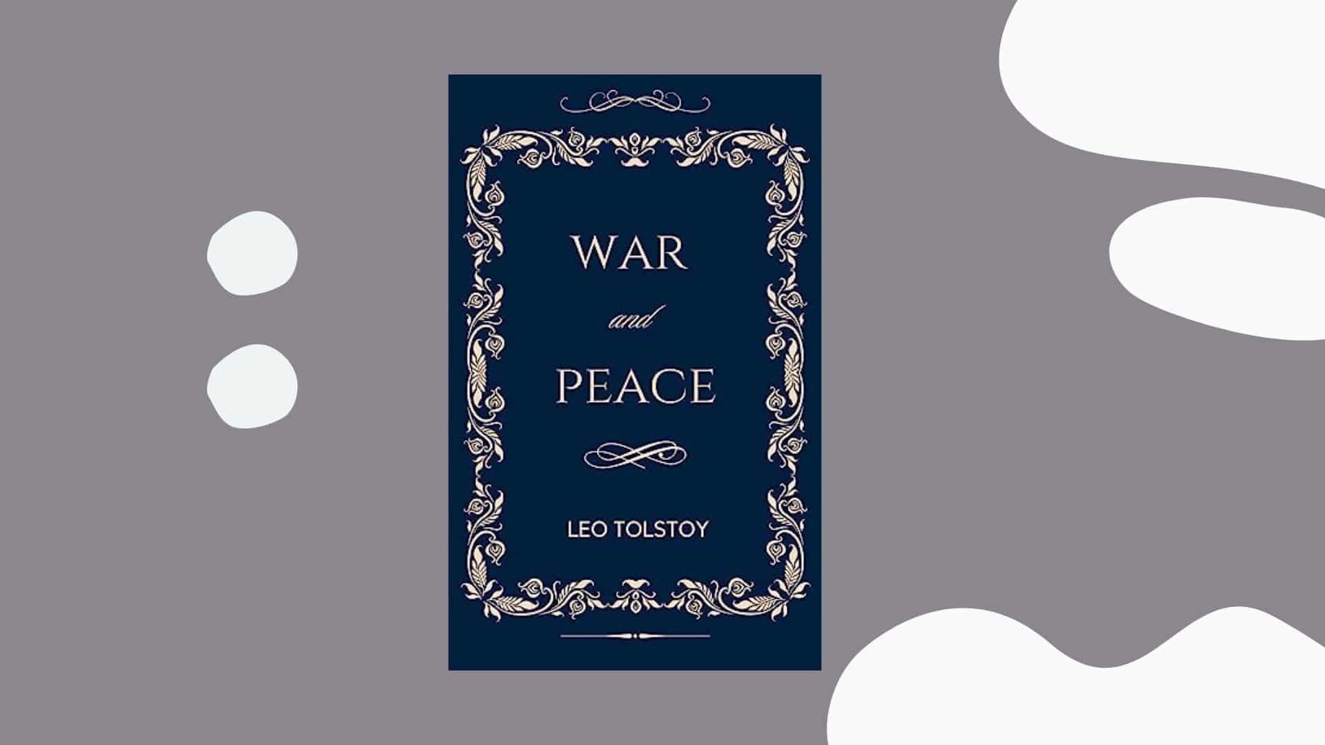 is war and peace hard to read