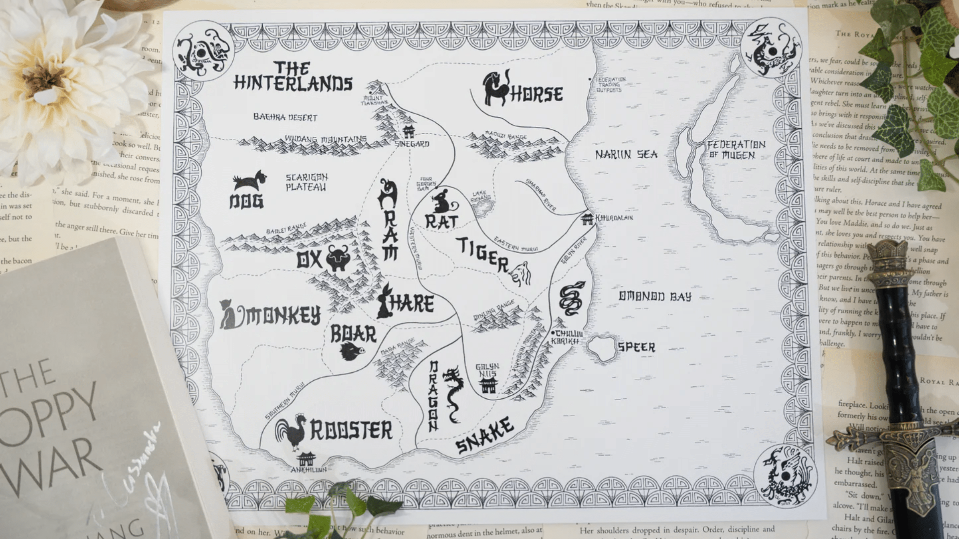 poppy war map