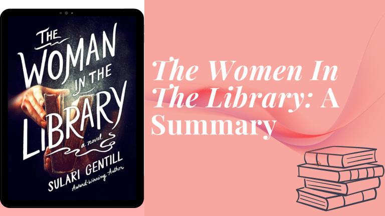 the woman in the library summary